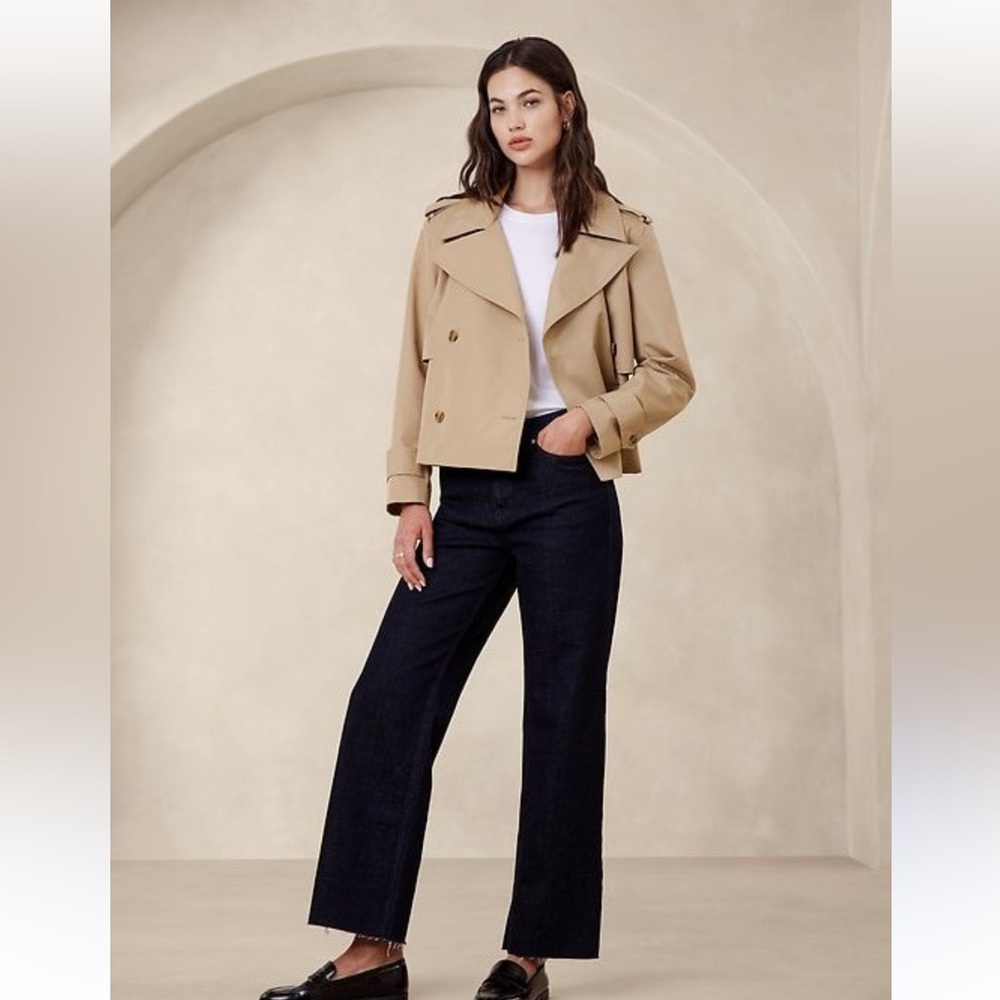 Banana Republic Classic Beige Trench Coat